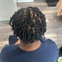 Crochet ( any type of curl or loose hair )