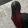 Medium Knotless Braids