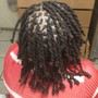 Kid's Plaits/mid back