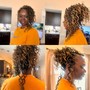 Natural hair figure Twists curl