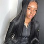 Middle Part Partial Sew In