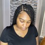 Faux locs bob