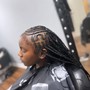 Kids feed in stitch braids