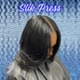 Silk Press w/ Protein Treatment trim included