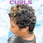 Shampoo, Cut and Wave Curl