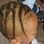 Cornrows (kids natural style)