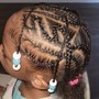 Cornrows (kids natural style)