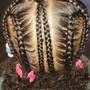 Cornrows (kids natural style)