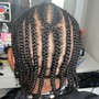 Feed-in braids