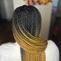 Small Traditional Box Braids