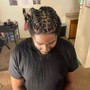 Male Natural 2 Strand Twists