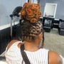 Shoulder length passion twist