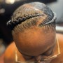 2 Feed-in braids