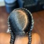 2 Feed-in braids