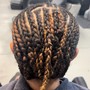 Shampoo-Trim-Braid down