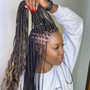 Boho boxed Braids