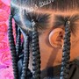 Kid's cornrows 9yrs To 13yrs