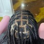 Medium Knotless Box Braids