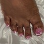 Waterless Gel Pedicure