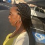 Women Natural two strand twist