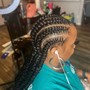 Small Knotless or Box Braids