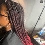 Fulani braids   with quick weave