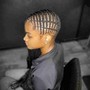 Ball Head Cornrows