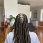 Loc detox retwist/style