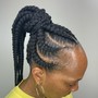 Soft kinky twist, spring twist , bomb twist