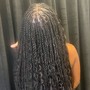 Jumbo Knotless Boho Braids