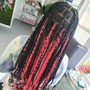 Med Knotless Individual Braids