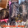 Loose hair Crochet Braids