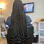 Knotless Touch Up - Front And Back