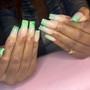 Short Acrylic Nails