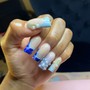 Short Acrylic Nails