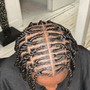 2 strand twist ( weave added