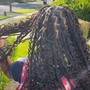 Boho Knotless Braids (Medium)