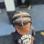 Kid's Two Braided Ponytails