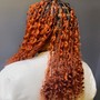 Smedium Goddess Knotless Braids ( LowerBack)