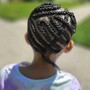 Kid's Braids w/beads 8-12yrs