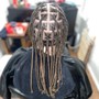 Jumbo Cornrows, Singles Braids,Singles Twist, and flat twist