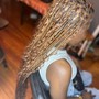 Goddess knotless Braids