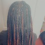 Individual knotless Braids