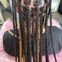 Medium box braids