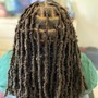 (Entire head) Soft/Butterfly Locs Touch Up