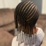 Small Knotless Braids