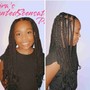 Small Knotless box braids