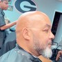 Bald head Clipper Shave & facial shave with razor