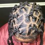 Comb Twist/  + two strand + style