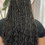 Waist Length Knotless Braids